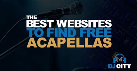 The Best Acapella Sites: 16 Places To Find Studio .
